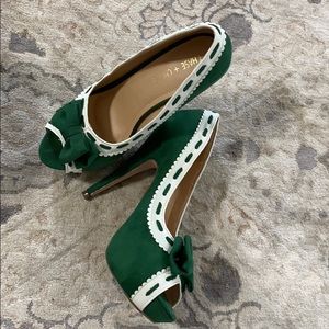 Chase and Chloe Green Heels